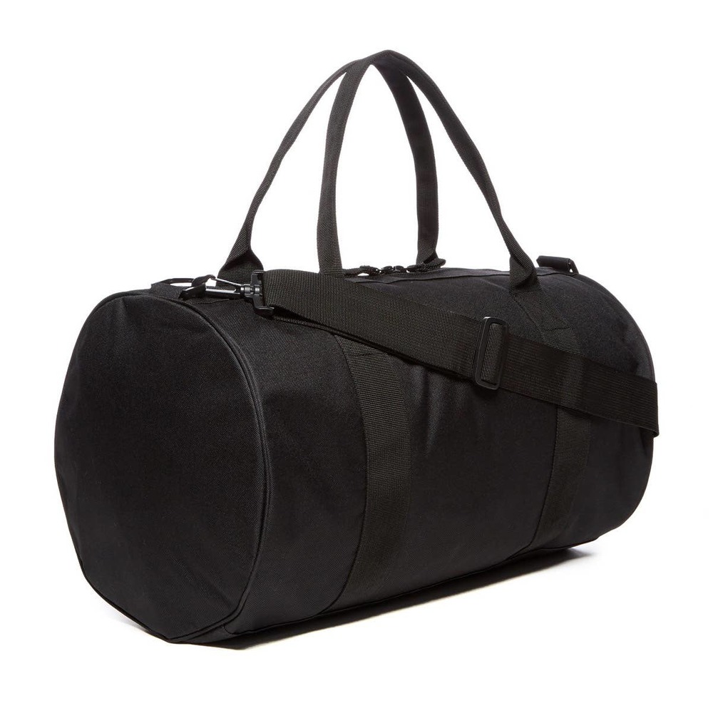 WeSC Hemi Duffel Black Weekender/Travel/ Gym Bag